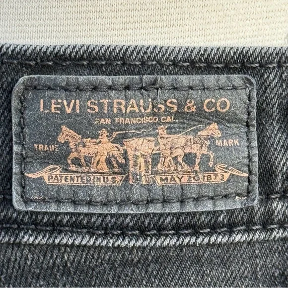 💖 Vintage Y2K Black Levi’s 505 Straight Leg Jeans - Picture 7 of 17